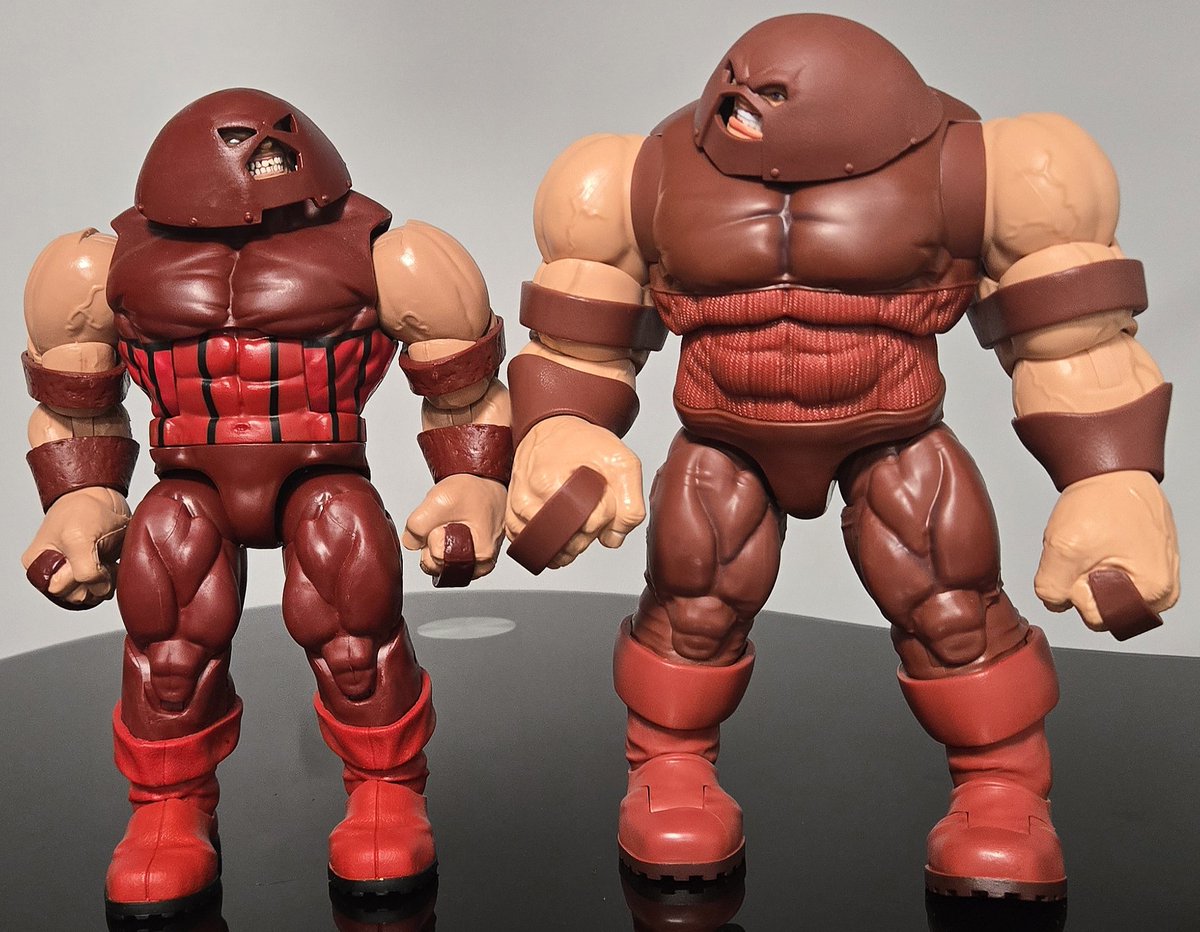 XmenFanRicardo's tweet photo. Updated my #Juggernaut with the #Gamerverse version. I also added custom painted stripes, just like the comics. Didn't realize how huge he was!
#Xmen #XmenVillains #Hasbro #HasbroPulse #MarvelLegends #XmenToys #ActionFigures #XmenPhotos #XmenCustoms #Marvel @DanYunIsTrying https://t.co/5udvropaO2