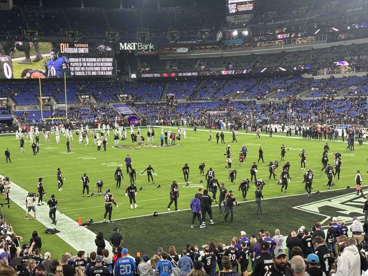 Almost time! #Ravensflock
