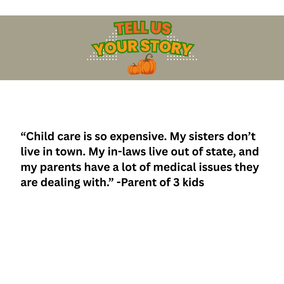 I think a lot of us can relate to this parent of 3. Child care prices remain high for families. According to CCAoA’s analysis, the price of child care has continued to rise. The five-year increase in child care prices from 2020 to 2024 was 29%. See more information here: