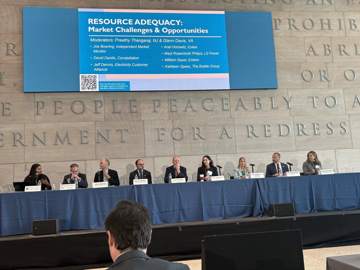 LCharkoudian's tweet photo. TY Governors of PJM States for convening a Summit on @pjminterconnect. A series of panels highlighted the problems with the current PJM stakeholder process &amp; the need to give states more of a formal role in governance. Crucial to address rising electricity rates &amp; load growth https://t.co/XA4tkxHxl1