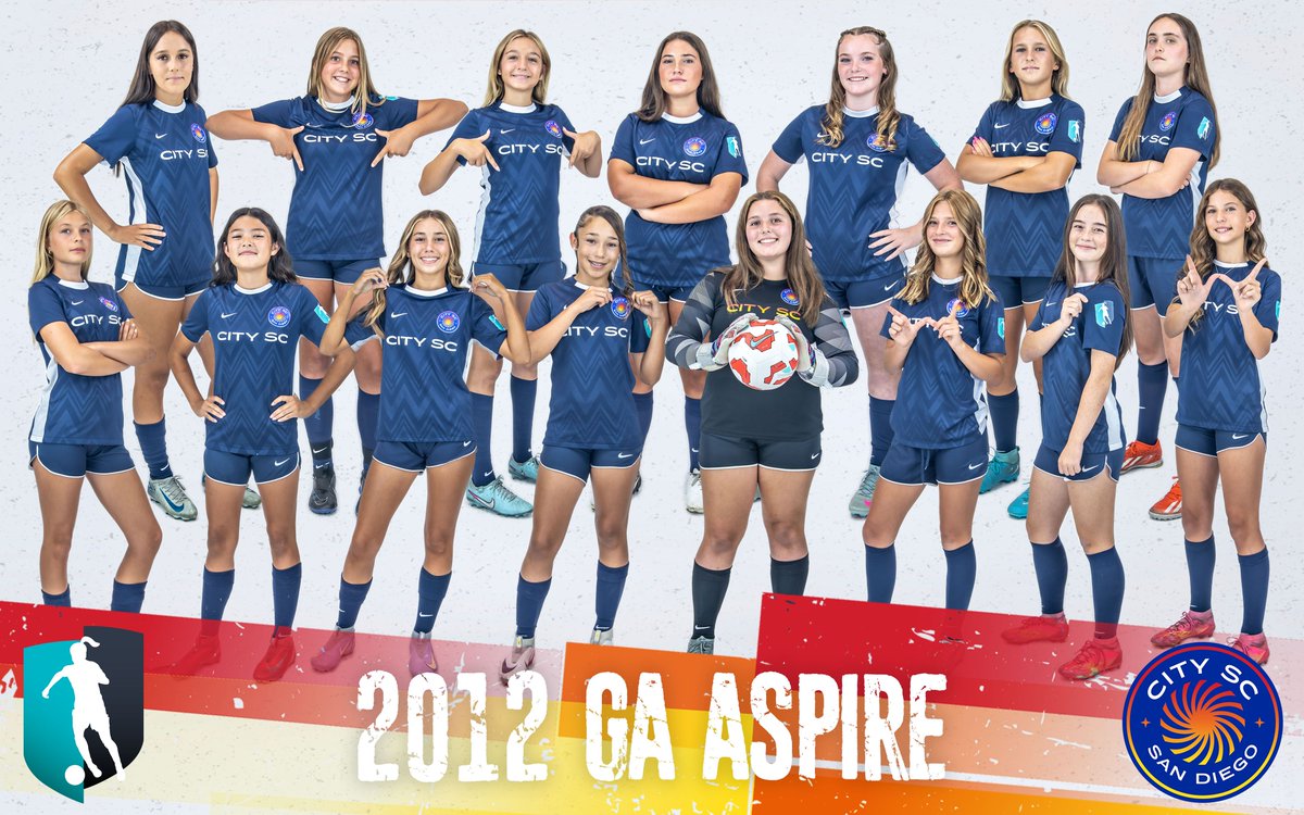 Introducing our 2012 <a href="/GAcademyLeague/">Girls Academy</a> Aspire team, who are off to a solid start (1W-0L-1D) in the league’s inaugural season! Best of luck this year, girls!

Schedule and Standings
buff.ly/RJbklLi

More about GA Aspire
buff.ly/28lxqCJ

#OurCity #WeAreCitySC