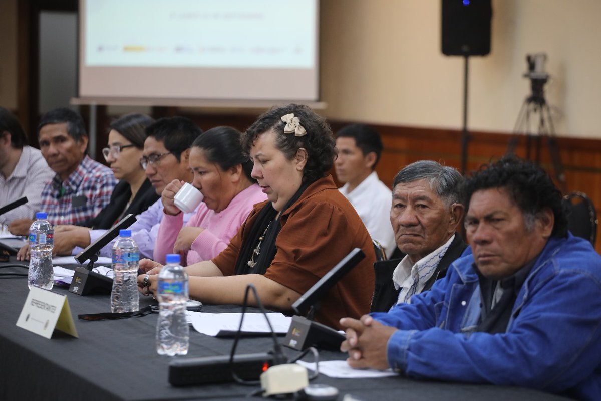 🔵 En el marco de la semana de actividades presenciales en el Paraguay del 180° Período Ordinario de Sesiones de la Corte Interamericana de Derechos Humanos, se realizó hoy una audiencia privada de supervisión de cumplimiento de sentencia en el Caso Comunidad Indígena Xákmok