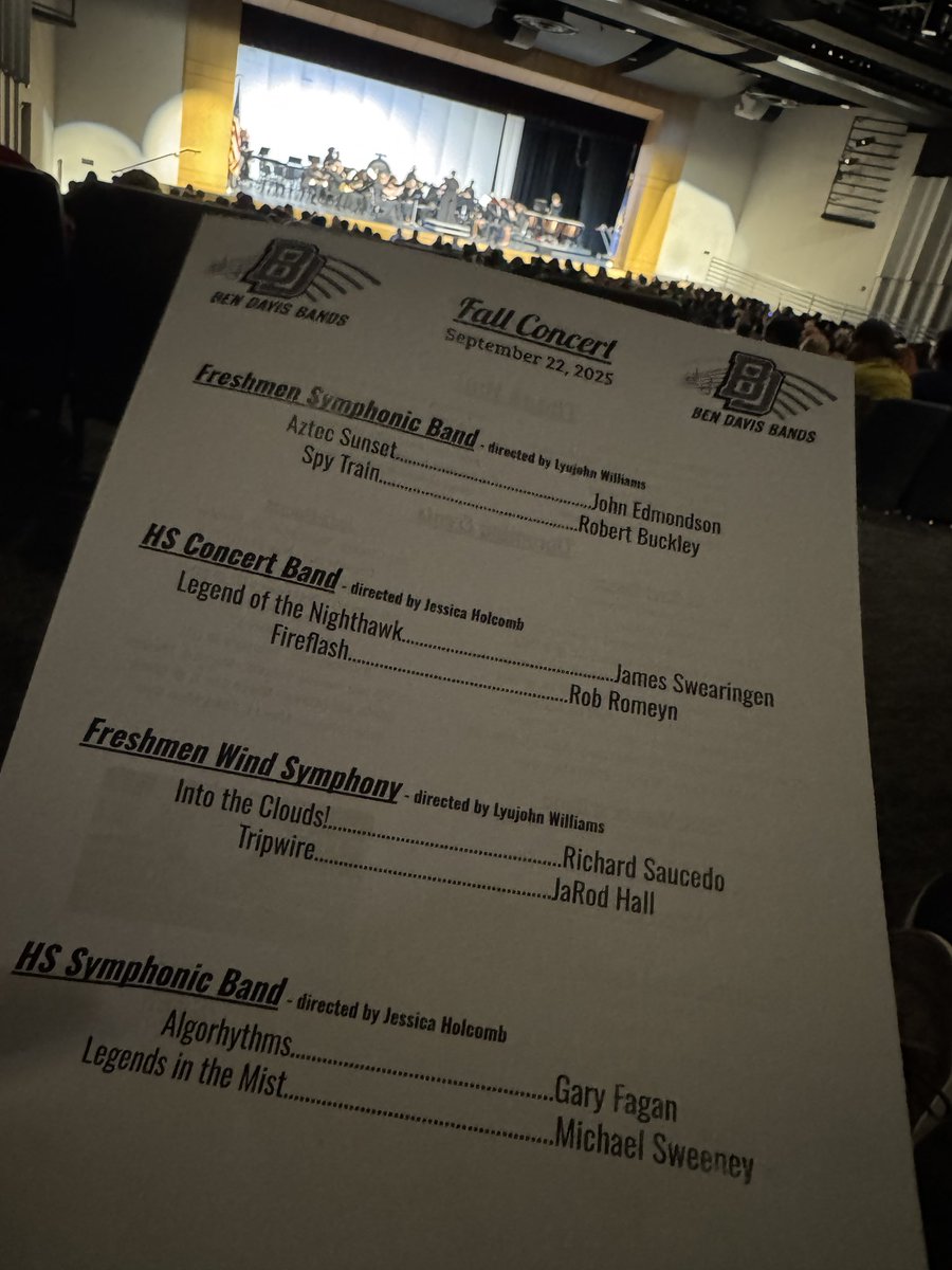 Adam Pearish (@apearish) on Twitter photo Four ensembles; one wonderful evening of music! Excellent job, <a href="/BenDavisHS/">Ben Davis High School</a> Bands! Music education is alive and well on the westside. 💜 #WeAreWayne Four ensembles; one wonderful evening of music! Excellent job, <a href="/BenDavisHS/">Ben Davis High School</a> Bands! Music education is alive and well on the westside. 💜 #WeAreWayne