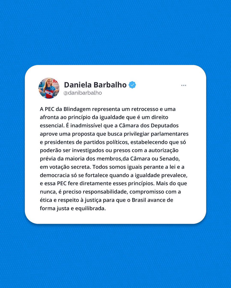 Daniela Barbalho tweet media