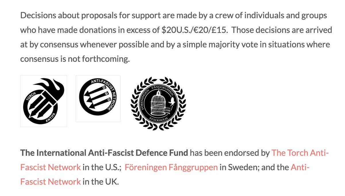 Andy Ngo (@mrandyngo) on Twitter photo One of the international groups funding Antifa terrorists in the U.S. is the International Antifa Defence Fund. They operate fundraising campaigns on <a href="/Patreon/">Patreon</a>, <a href="/FundRazr/">FundRazr</a> and <a href="/TheActionNet/">Action Network</a>.
Militant Antifa activist and <a href="/RutgersU/">Rutgers University</a> assistant professor Mark Bray donates proceeds One of the international groups funding Antifa terrorists in the U.S. is the International Antifa Defence Fund. They operate fundraising campaigns on <a href="/Patreon/">Patreon</a>, <a href="/FundRazr/">FundRazr</a> and <a href="/TheActionNet/">Action Network</a>.
Militant Antifa activist and <a href="/RutgersU/">Rutgers University</a> assistant professor Mark Bray donates proceeds