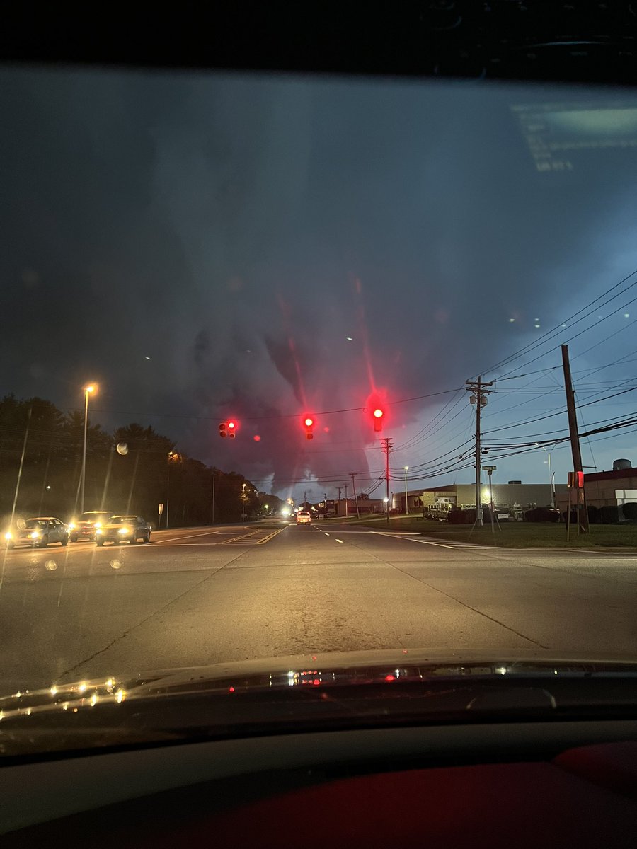 Wicked looking storm clouds….