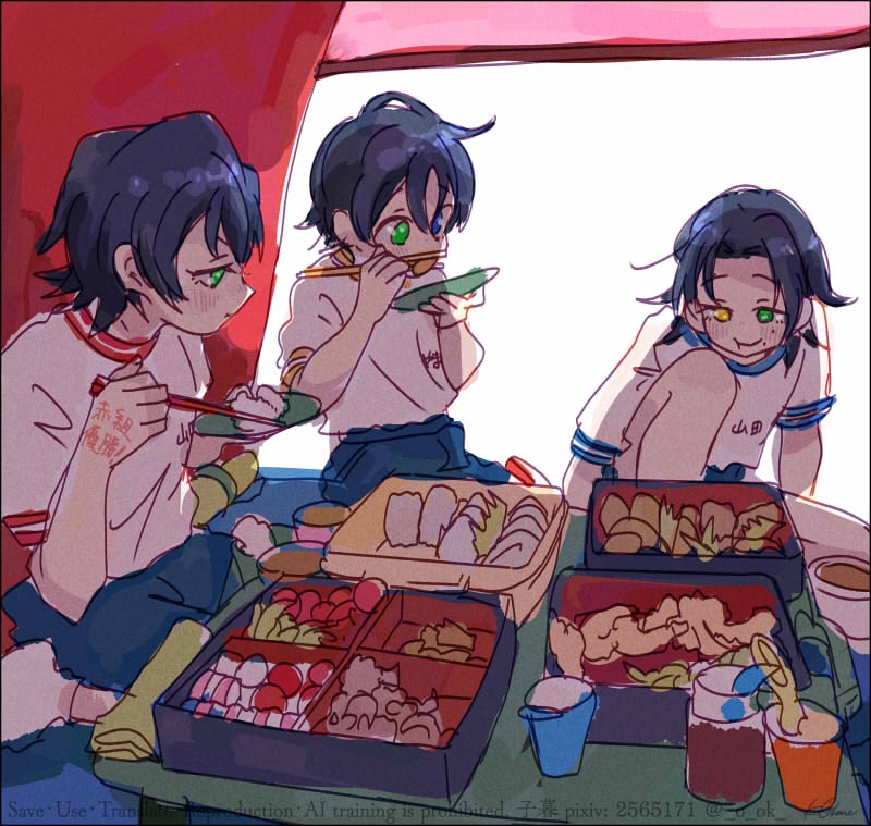 ３兄弟の運動会