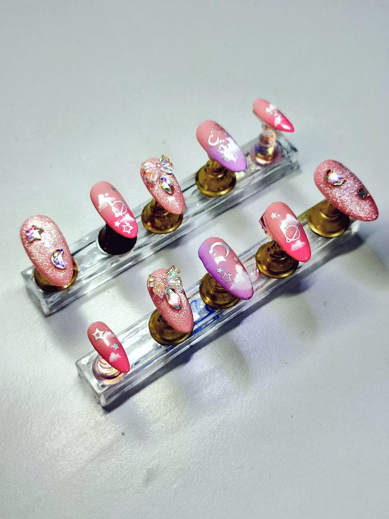 FeeqahFreaq's tweet image. Alhamdulillah hirabbil A'lamin!! I promised you, I'm gonna bring more nails! What nailart do you want to see? #Cf2025