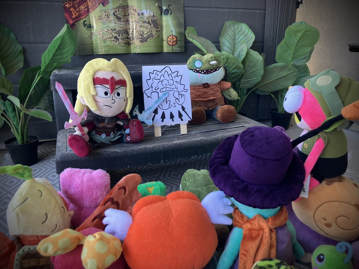 Sasha’s rallying the Wartwood troops!

Pre order the commander Sasha plushie now: poisonartfroggy.myshopify.com

#amphibia #SashaWaybright