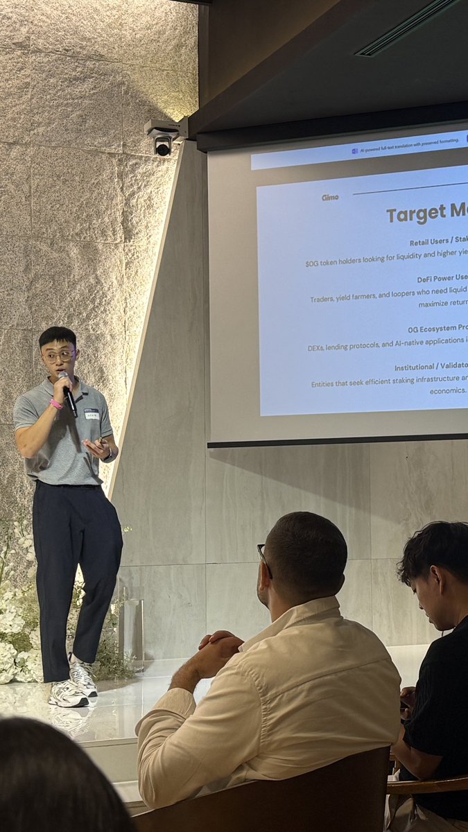 waterthos's tweet image. Just landed in Korea and got the chance to speak about @Gimo_Fi on BKD. Thanks for the awesome opportunity @akindo_io 🙌🏻

#BKD #KBW2025