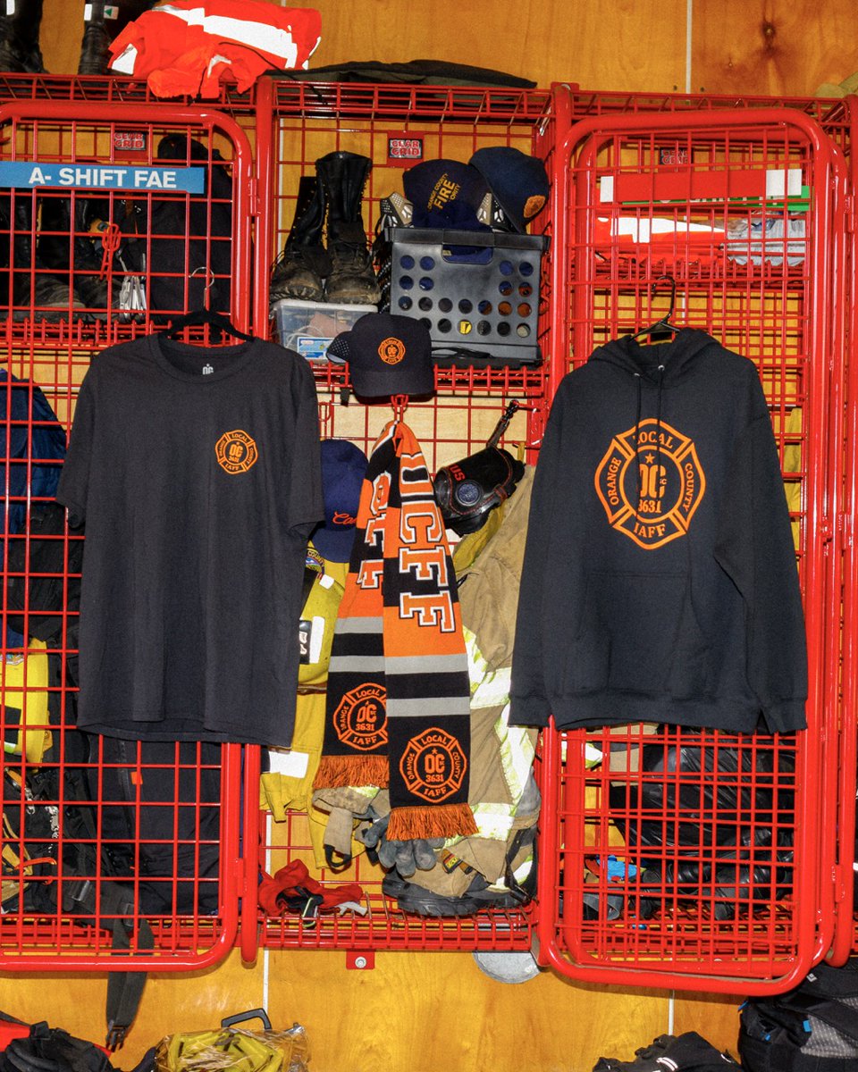 orangecountysc's tweet photo. Don’t forget to check out the OC Firefighters x OCSC collection 🚒

20% of every purchase supports families of fallen firefighters in OC and nationwide.

🛒 https://t.co/W1Uux6OF7L

#ForCounty🍊 https://t.co/KTZ8KaBAHN