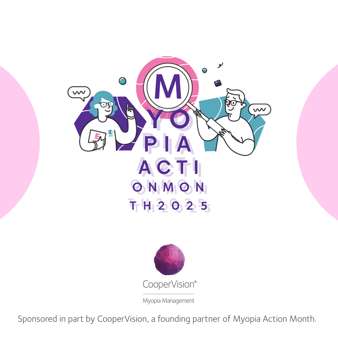 CooperVisionGLB's tweet image. #CooperVision, a global leader in #myopia management, is proud to be a founding sponsor of Myopia Action Month with eye care professionals and industry partners aiming to transform public awareness of myopia into action. Learn more - bit.ly/3YZmsfY #MyopiaAction