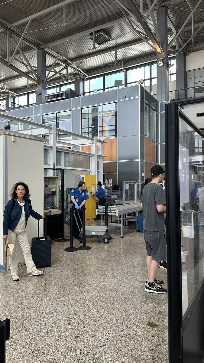 Align_Ministry's tweet photo. Should this be displayed at the @AustinAirport at a @TSA checkpoint? Saw it on my travel yesterday. I don’t agree with this. @JohnCornyn @tedcruz @GregAbbott_TX @GovAbbottPress @DHSgov @Sec_Noem @KristiNoem @RepCloudTX @bennyjohnson @megynkelly @seanhannity @JesseBWatters @megbasham @Franklin_Graham @realannapaulina @conservmillen @virgilwalker