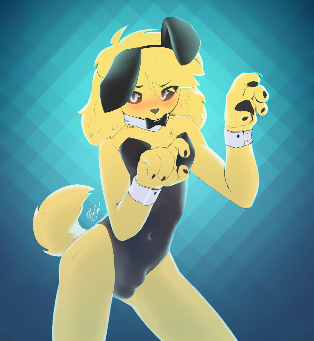 Rioko7w7's tweet photo. ✨️#CoMPaSNSFW 💛
Un Mike en #Bunnysuit 🐰
Buena suerte con septiembre >:3💦 https://t.co/9PmRwDX11v