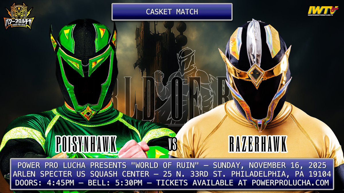 powerprolucha's tweet image. 🚨🚨TICKETS ARE NOW ON SALE🚨🚨

Front Row Seating - $30
2nd-5th Row Seating - $25
Kids 12 and under Seating - $15
Adult General Admission Standing - $20
Kids 12 and under standing - $10

🎟️: powerprolucha.com