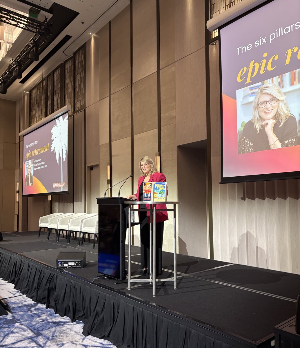 ⁦<a href="/wilsonbec/">Bec Wilson - Epic Retirement</a>⁩ sharing how we can all have an epic #retirement