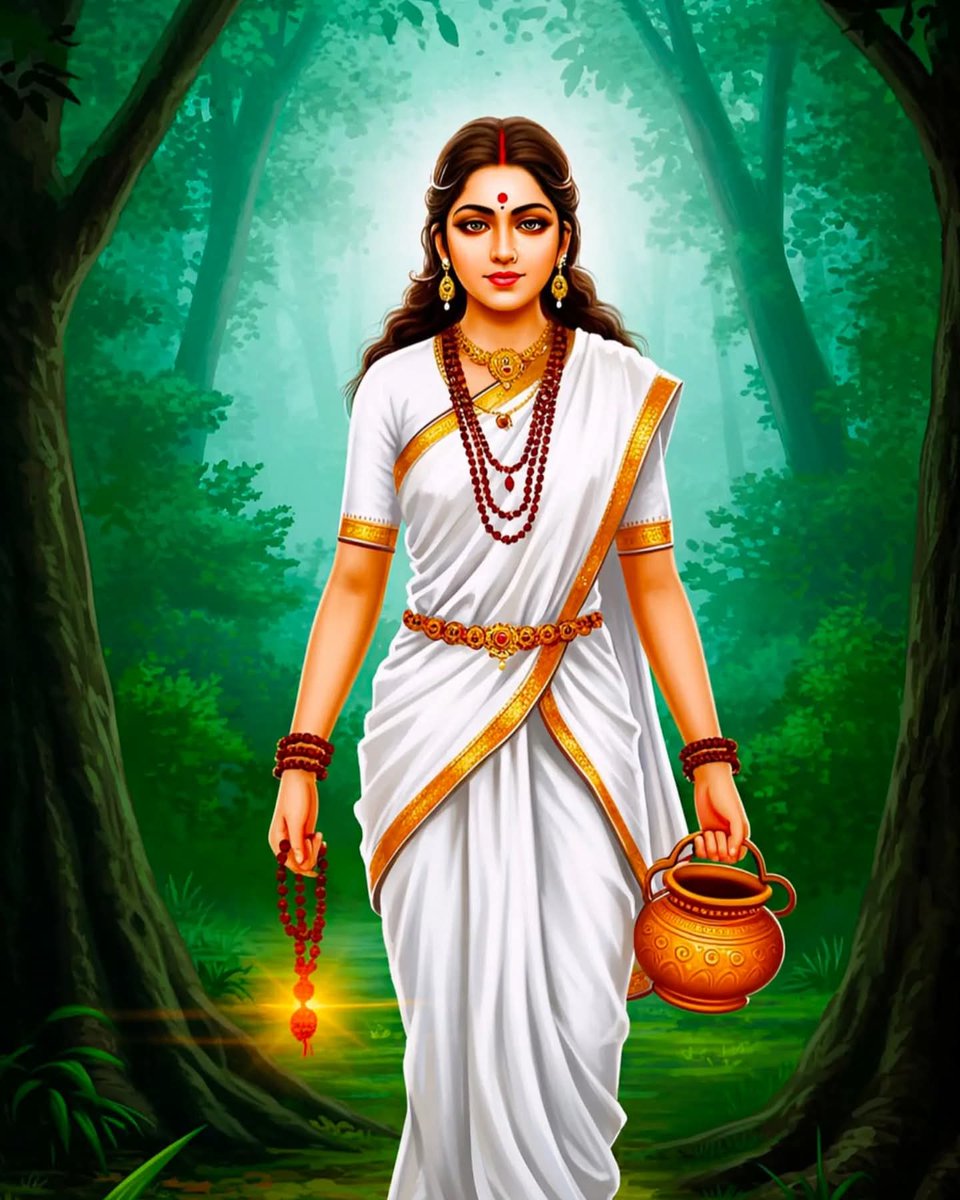 HiNdU05019434's tweet photo. ✡️🐅⛳#नवरात्रि_द्वितीय_शक्ति ⛳🐅 ✡️ 

गौरवर्णा स्वाधिष्ठानस्थिता द्वितीय दुर्गा त्रिनेत्राम्।
धवल परिधाना ब्रह्मरूपा पुष्पालङ्कार भूषिताम्।।

🔥माँ ब्रह्मचारिणी सभी को आरोग्य , सुख-समृद्धि व वैभव प्रदान करें 🔥 

🙏👣#ॐ_देवी_ब्रह्मचारिण्यै_नमः👣🙏
    🚩🌞#मंगलमय_सुप्रभात🌞🚩 https://t.co/G4qpV8V7a3