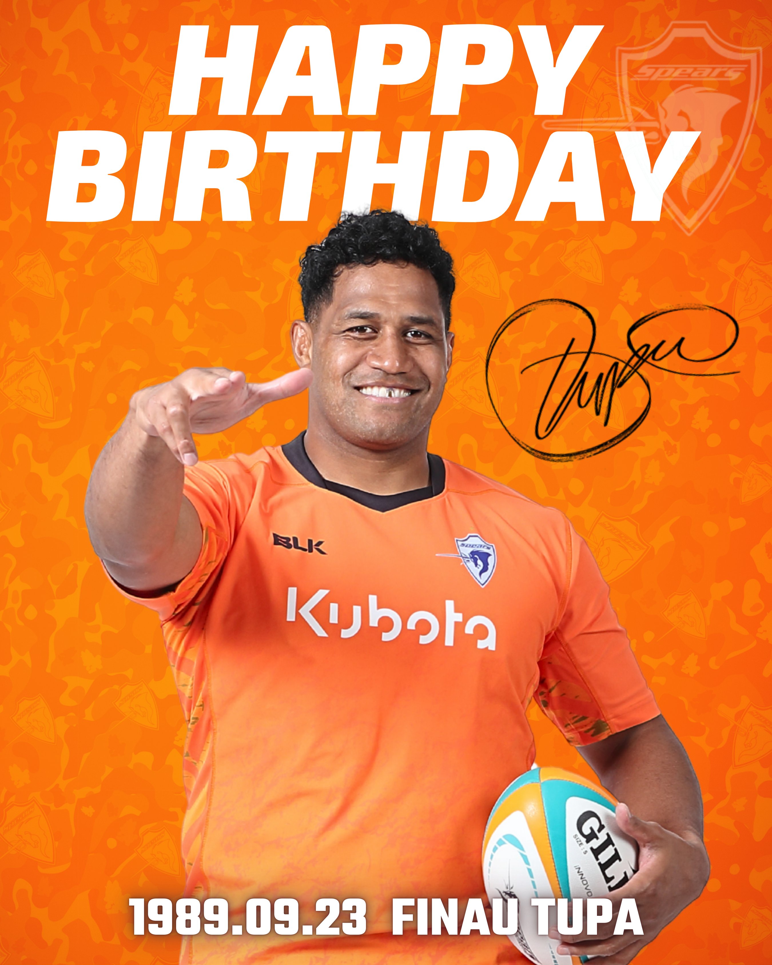 Cotton クボタスペアーズ　公式 3rd Jersey “原点回帰”⚫️⚪️ #クボタスピアーズ