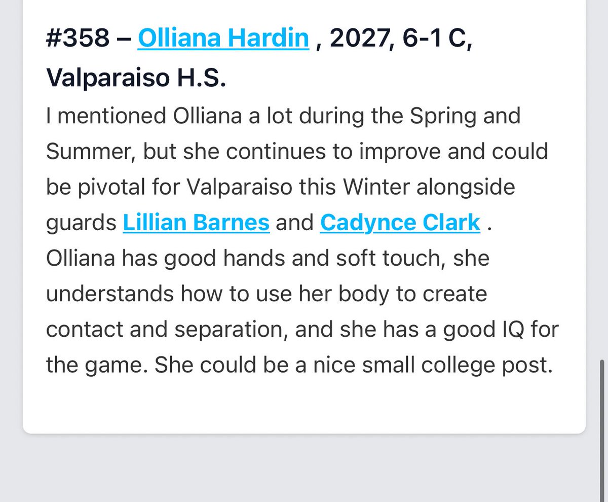 Thank you <a href="/PGHIndiana/">Prep Girls Hoops Indiana</a> for the write up! Had a great time at the Prep Girls Hoops The Expo: Indiana yesterday! <a href="/PrepGirlsHoops/">Prep Girls Hoops 🏀</a> <a href="/coachbgorman/">Coach Gorman</a> <a href="/VHS_GirlsBball/">Valpo Girls Basketball</a> <a href="/CoachK_Kratz/">Kelly Kratz</a> <a href="/umoe1127/">C.O.R.E Moore1127</a>