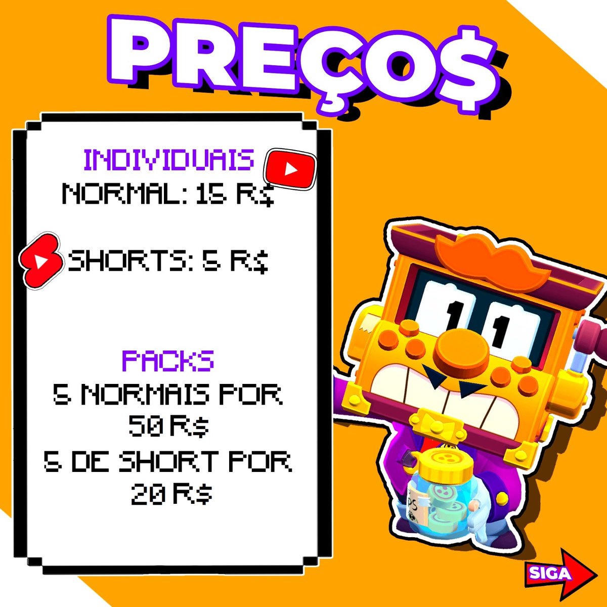 Nate_CNP's tweet image. ❗ COMISSÕES ABERTAS❗
Para Thumbmaker de vídeos longos e para shorts
As informações estão abaixo
Interessados chamar na DM