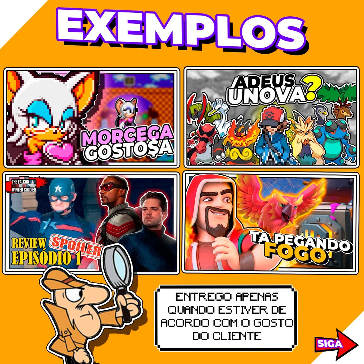 Nate_CNP's tweet image. ❗ COMISSÕES ABERTAS❗
Para Thumbmaker de vídeos longos e para shorts
As informações estão abaixo
Interessados chamar na DM