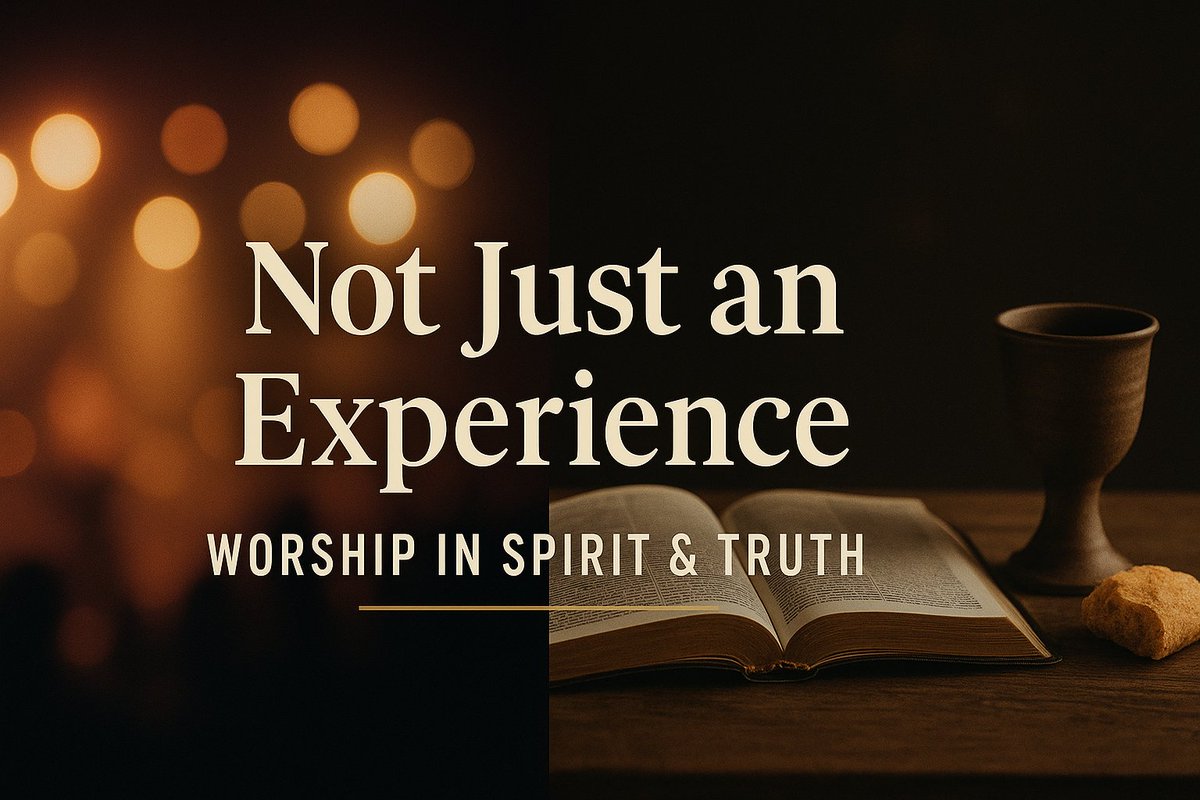Servantsofgrace's tweet image. Worship without repentance isn’t worship it’s a show.
In this new episode, Dave Jenkins opens Isaiah 1, Amos 5, and John 4 to call us back to worship in spirit and truth.

Listen or watch: servantsofgrace.org/biblical-worsh…

#BiblicalWorship #Repentance #ContendingForTheWord