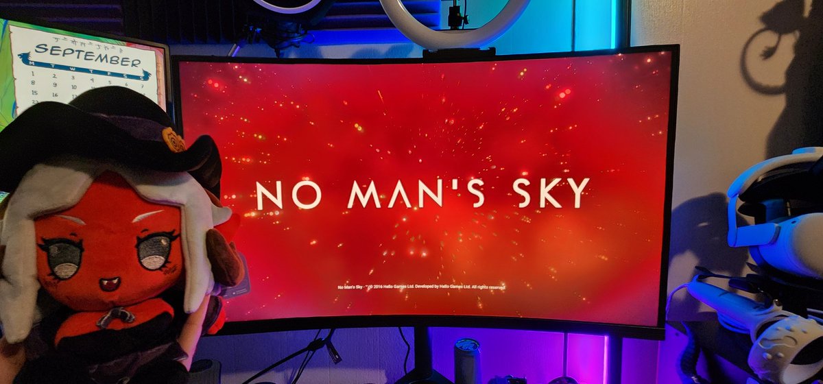 Well, I got my <a href="/TieflingMelissa/">Melissa Belladonna 🧪✨ Tiefling Alchemist Vtuber</a> plush from <a href="/Makeship/">Makeship</a> today. She's gonna be my copilot in No Man's Sky. Also, some clever censoring due to September's draconic dossier. 😏