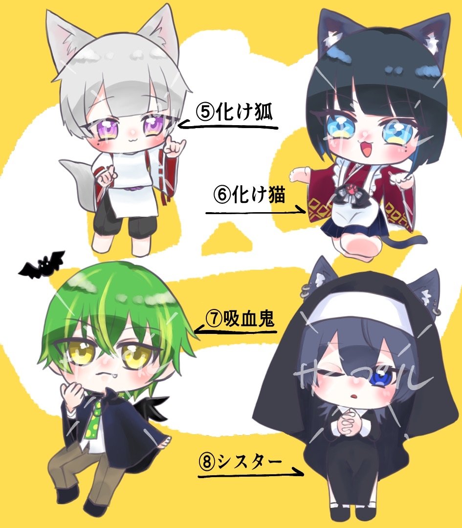 今からでも余裕で間に合う！！
ハロウィンSD！！

納品:即日〜3日
値段:(1体)700円(商用利用込)
お支払い方法:銀行振込、クレジットカード決済等アリ

ハロウィン何も用意してない！ってなってるあなた！今からでも間に合いますよ！！
 #有償依頼
モデルはツリーに！