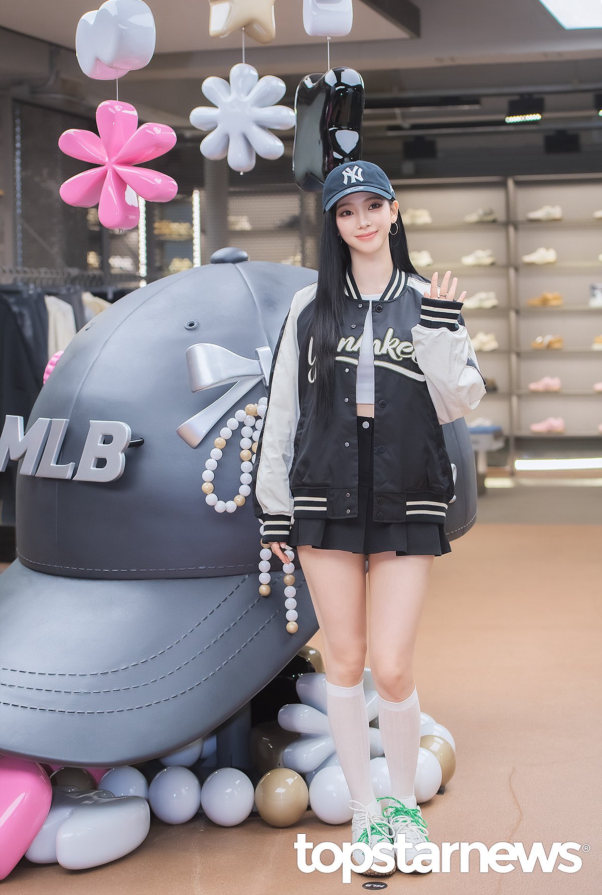 2個セット【韓国限定】 MLB Korea × aespa カリナ着用モデル 韓国限定