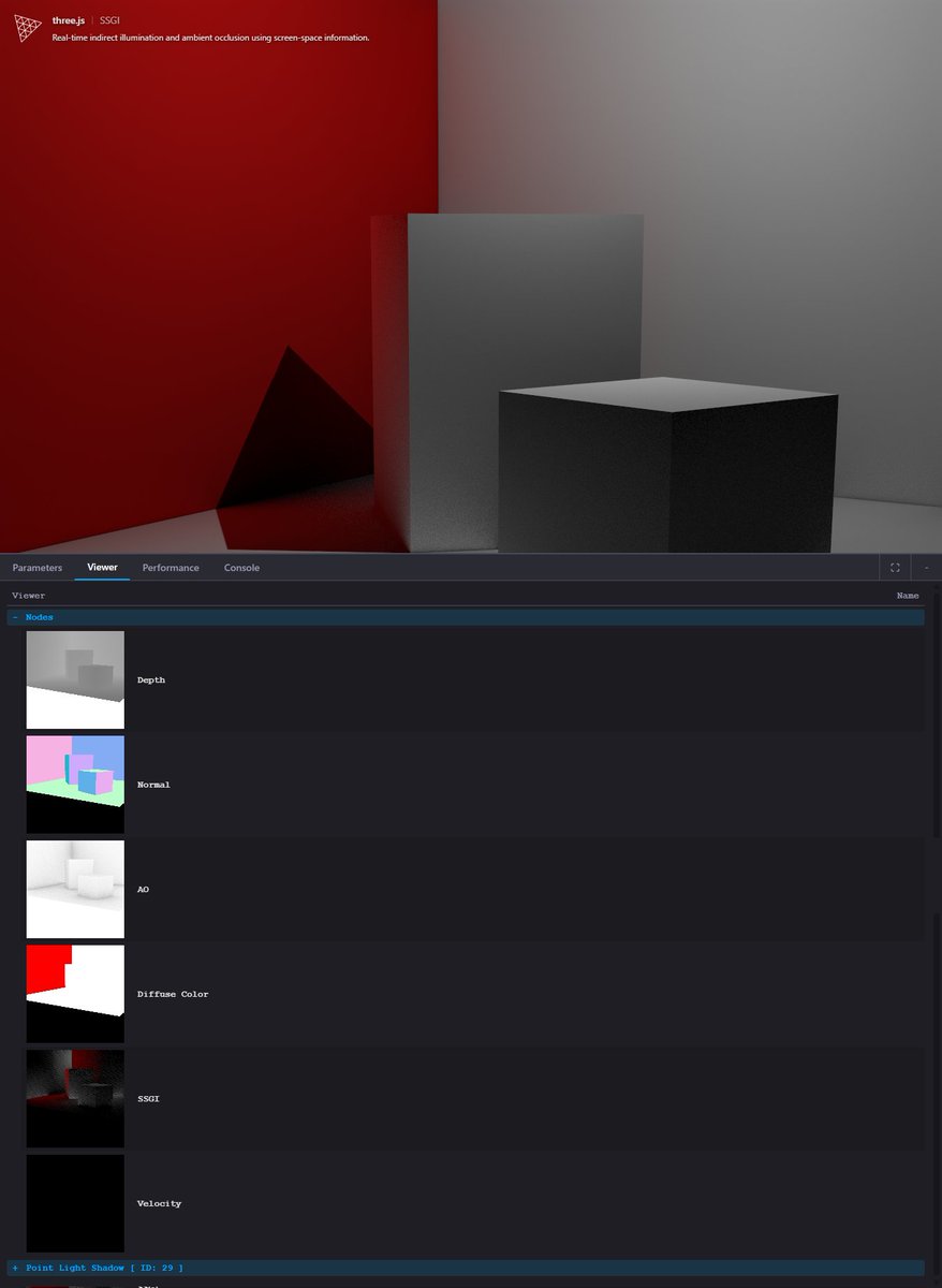 sea3dformat's tweet image. The `node.toInspector()` API is already working, I hope to publish it in the next few days.
#threejs #webgpu #tsl