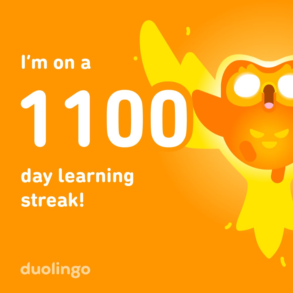 Learn a language with me for free! Duolingo is fun, and proven to work. Here’s my invite link: invite.duolingo.com/BDHTZTB5CWWKSO…