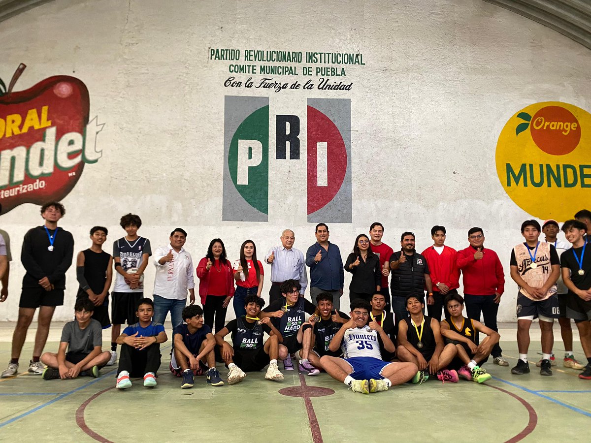 PRI.MX Puebla Capital (@primxpueblacapi) on Twitter photo ⛹️♀️ | En nuestro Torneo de Basquetbol, los jóvenes demostraron su talento, esfuerzo y pasión por el deporte.
¡Con trabajo en equipo, lealtad, compromiso y constancia seguiremos siendo el brazo fuerte del PRI!🫵🏽✨
<a href="/camila_loranca/">Camila Loranca</a> <a href="/JoshuaOrdu14273/">Joshua Orduña.</a>
<a href="/JorgeE_Amador/">Jorge Eduardo Amador</a> <a href="/ShirleyPonce_/">Shirley Ponce</a> ⛹️♀️ | En nuestro Torneo de Basquetbol, los jóvenes demostraron su talento, esfuerzo y pasión por el deporte.
¡Con trabajo en equipo, lealtad, compromiso y constancia seguiremos siendo el brazo fuerte del PRI!🫵🏽✨
<a href="/camila_loranca/">Camila Loranca</a> <a href="/JoshuaOrdu14273/">Joshua Orduña.</a>
<a href="/JorgeE_Amador/">Jorge Eduardo Amador</a> <a href="/ShirleyPonce_/">Shirley Ponce</a>