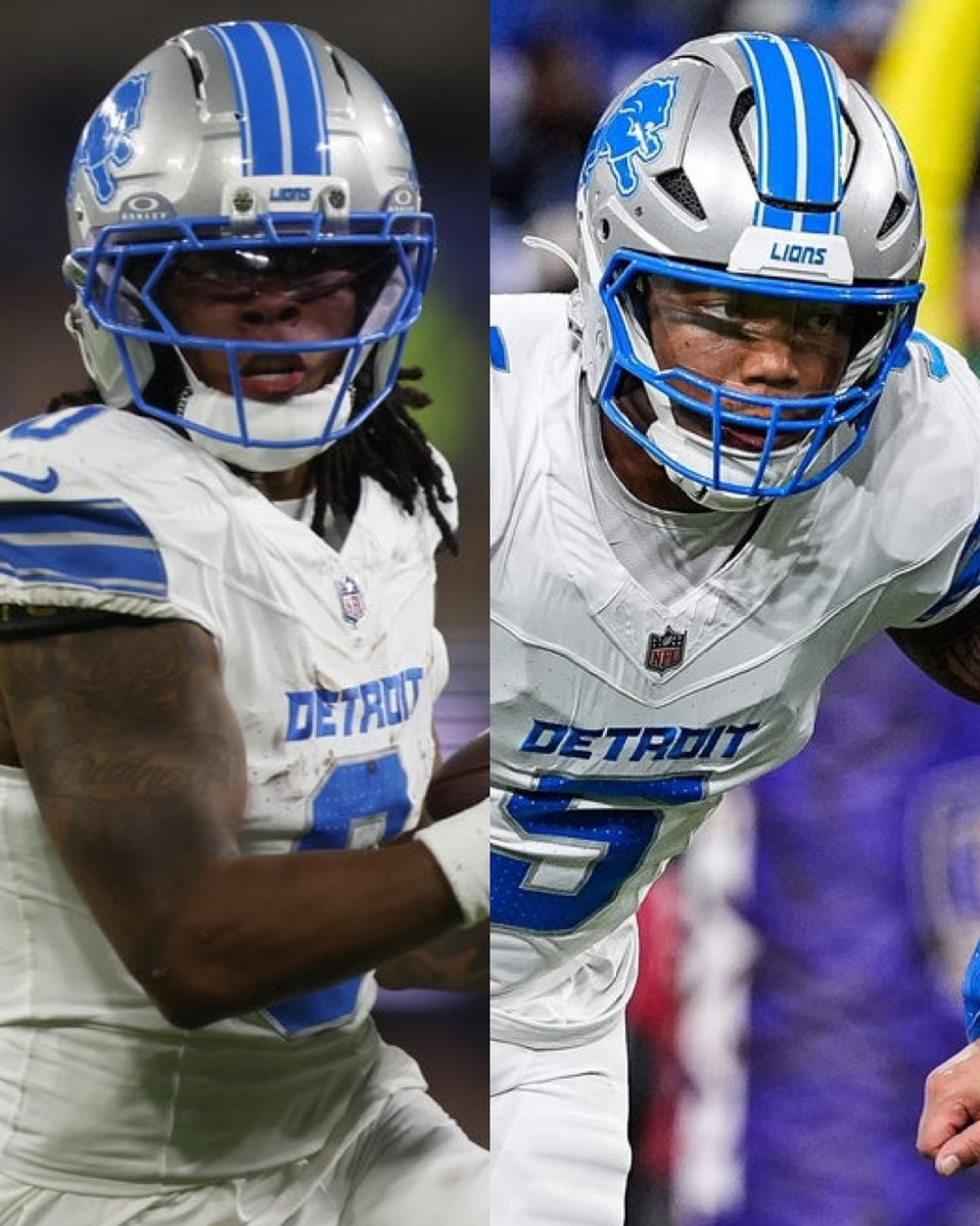 The best RB duo in football: Jahmyr Gibbs and David Montgomery just combined for:

- 263 all purpose hards
- 4 touchdowns 

1A and 1B.