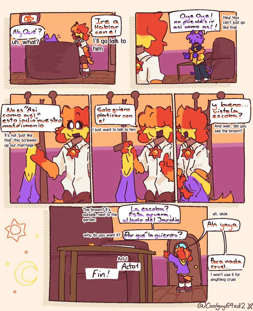 Perdom si la calidad bajó (me olvidé de usar el otro lienzo) #catnap #dogday #SmilingCrittersAU