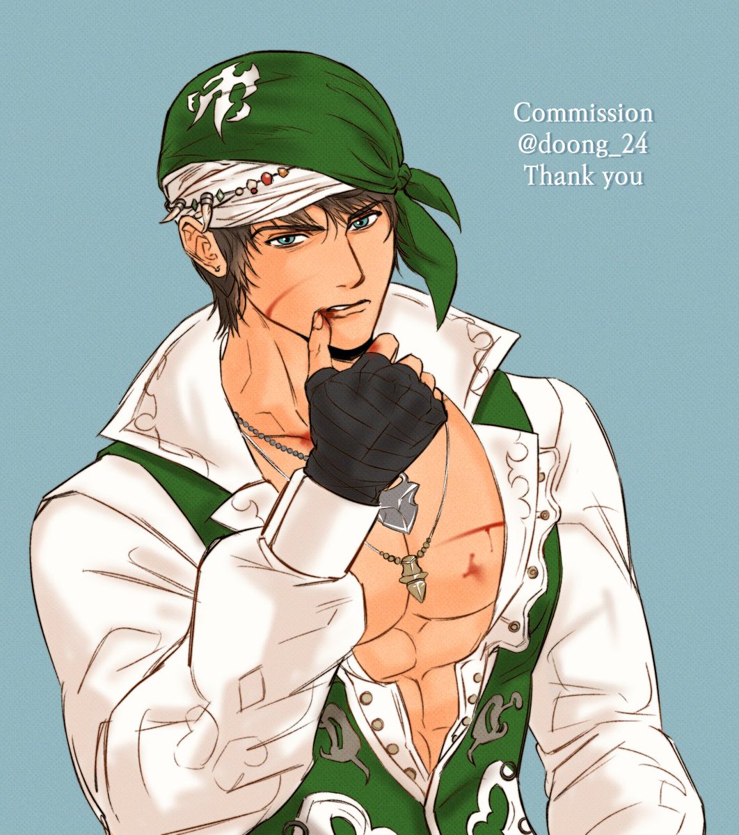 The commission work has been completed—thank you! #VGenComm