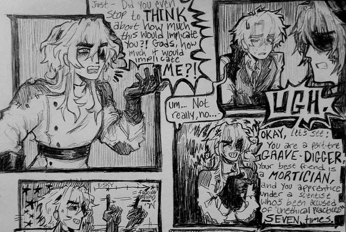 continuing thjs because i think theyre silly (1/2)
contextually this is like if anaxa asked phainon to dig up someone inconspicuous to resurrect and phainon dug up princess diana #phainaxa #phaidei #mynaxa 