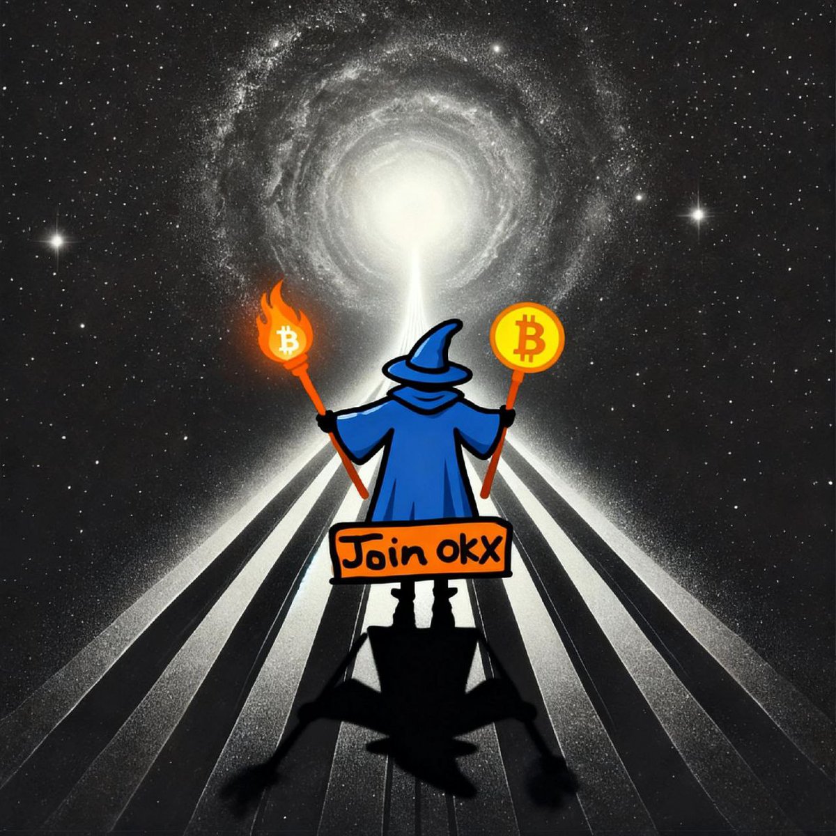 web3_0123's tweet image. #Xlayer $Xwizard 超级IP!叙事性拉满！魔法释放！ #okx