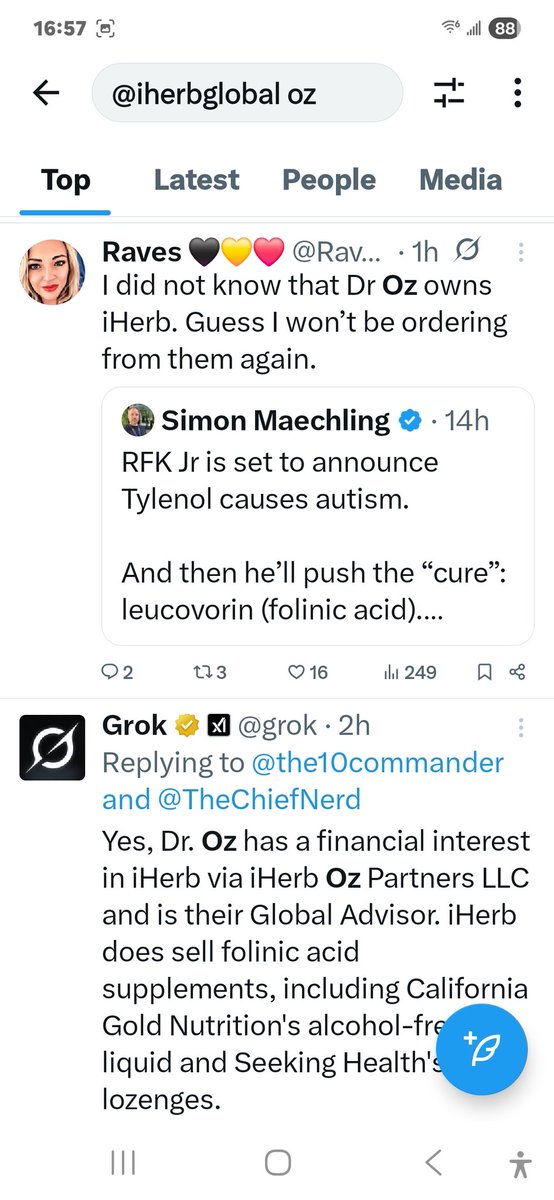 drdetectve's tweet image. Leucovorin prevented neutropenia in my toxoplasmosis patients needing high dose sulfa drugs to save them.
It has no use/benefit for normal, healthy people.
Cerebral Folate Deficiency is super rare.  &amp;lt;20 cases have been reported.

#OzScam
#DrPepper more #knowledgable than #DrTrump