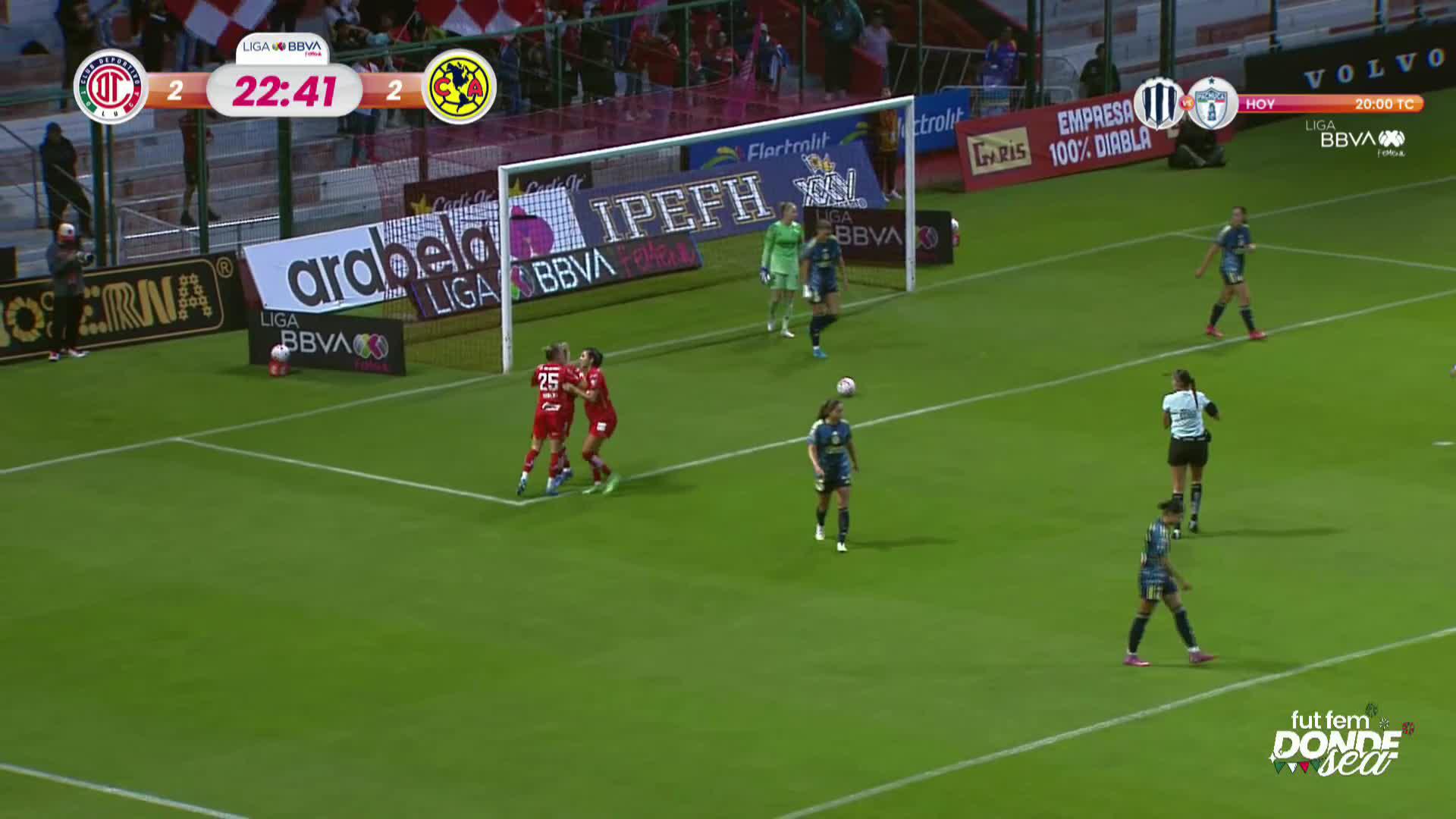  Shanice ➡️ Le Sommer ➡️  🔥¡GOOOOOL DE LAS DIABLAS! 🔥@TolucaFemenil 2-2 @AmericaFemenil🔴En vivo:  false #FutFemDondeSea