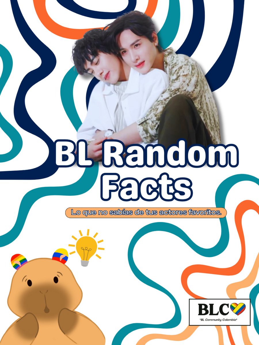 BLCommunity_Col's tweet photo. 💡 BL Random Facts 💡
El BL está lleno de curiosidades 👀✨ Desde ships icónicas 💕 hasta idols del Kpop actuando 🎬… descubre datos que te harán amar más este universo, si quieres ver cuáles son visítanos en instagram y comenta🌸
#BLRandomFacts #BoysLove #FandomBL https://t.co/zOwYz5FVPs