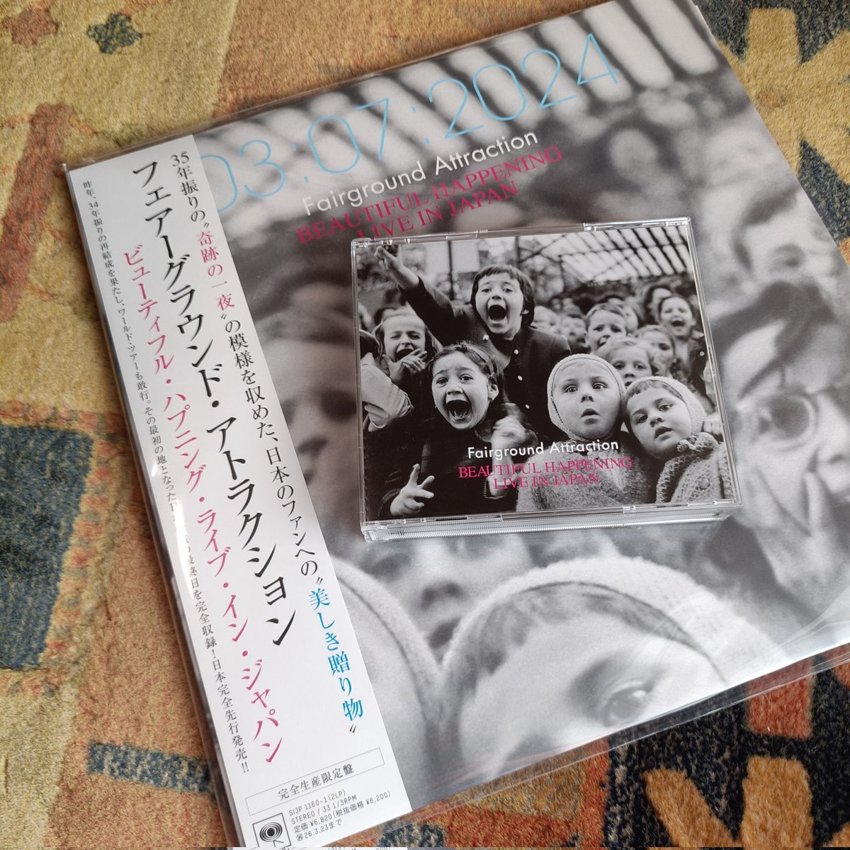MoSaku66's tweet photo. Arrived first thing in the morning!
Thank you, Fairground Attractions！！

@fairgroundA https://t.co/6UWsueK8uF