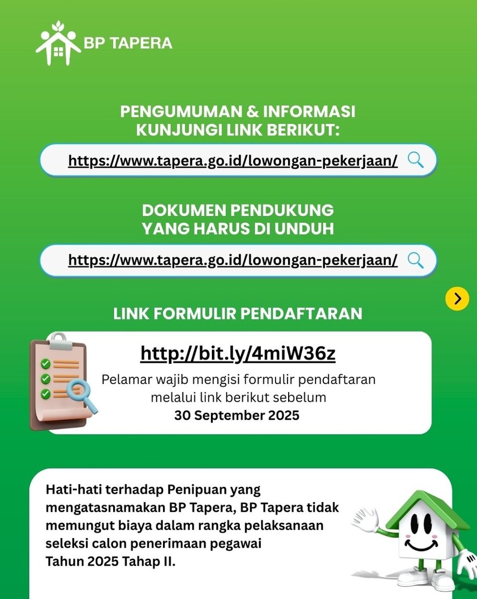 magnecareer's tweet photo. #LokerPam - BP Tapera - https://t.co/Odu589dIHY https://t.co/g2hrdByp97