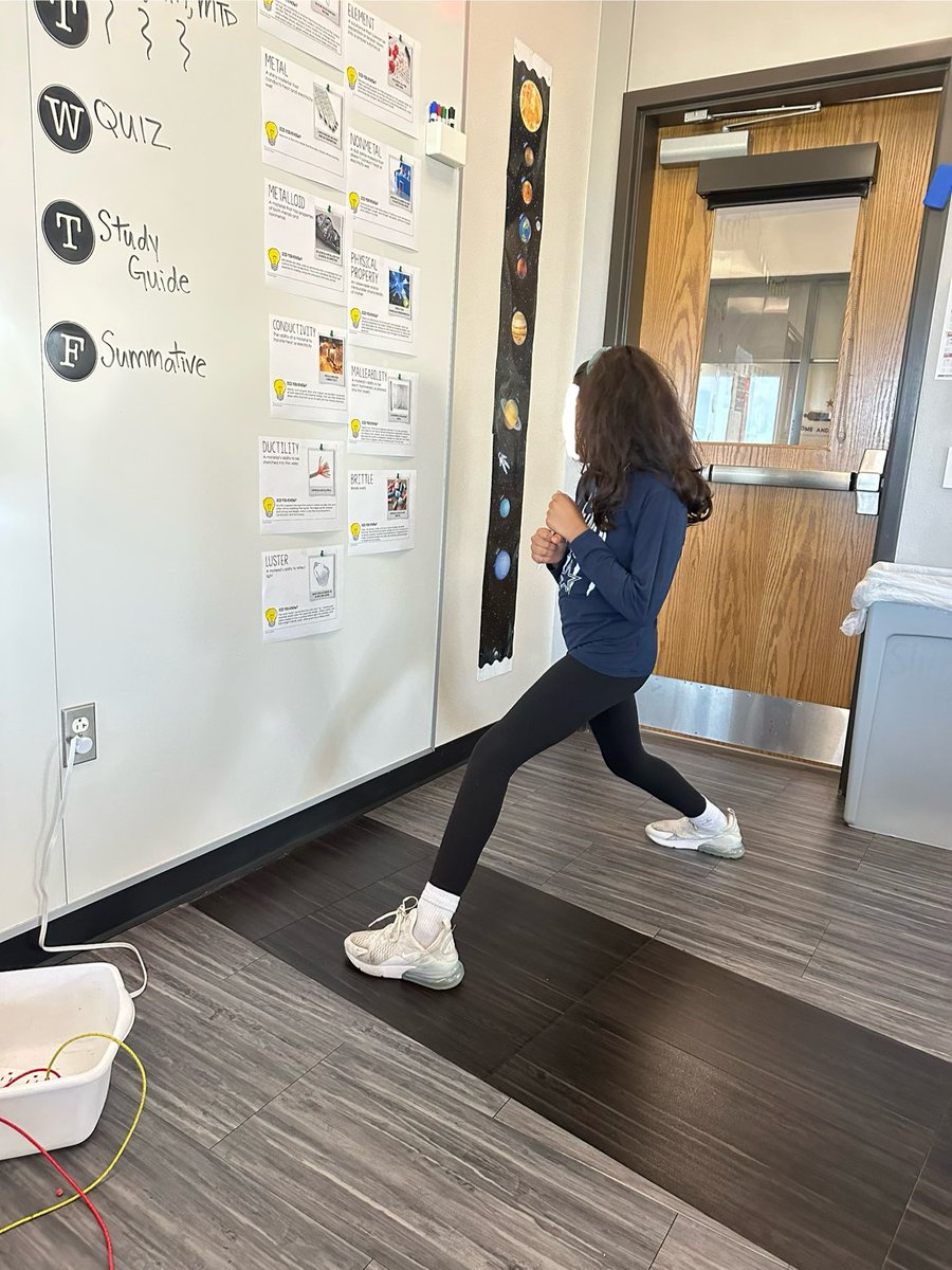 MsLShepherd's tweet image. Another word wall in action! 🧪 Ms. Crossman’s 6th graders use it to connect new science vocabulary to what they’re learning every day. @CMSWestWrangler #WestFam @CoppellESLBIL #CoppellESLBIL