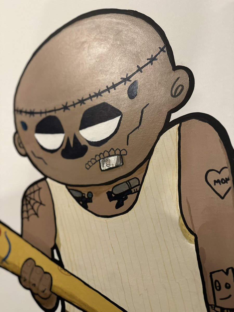 Can my painting get some love? Johnny and Plank from Ed Edd and Eddy