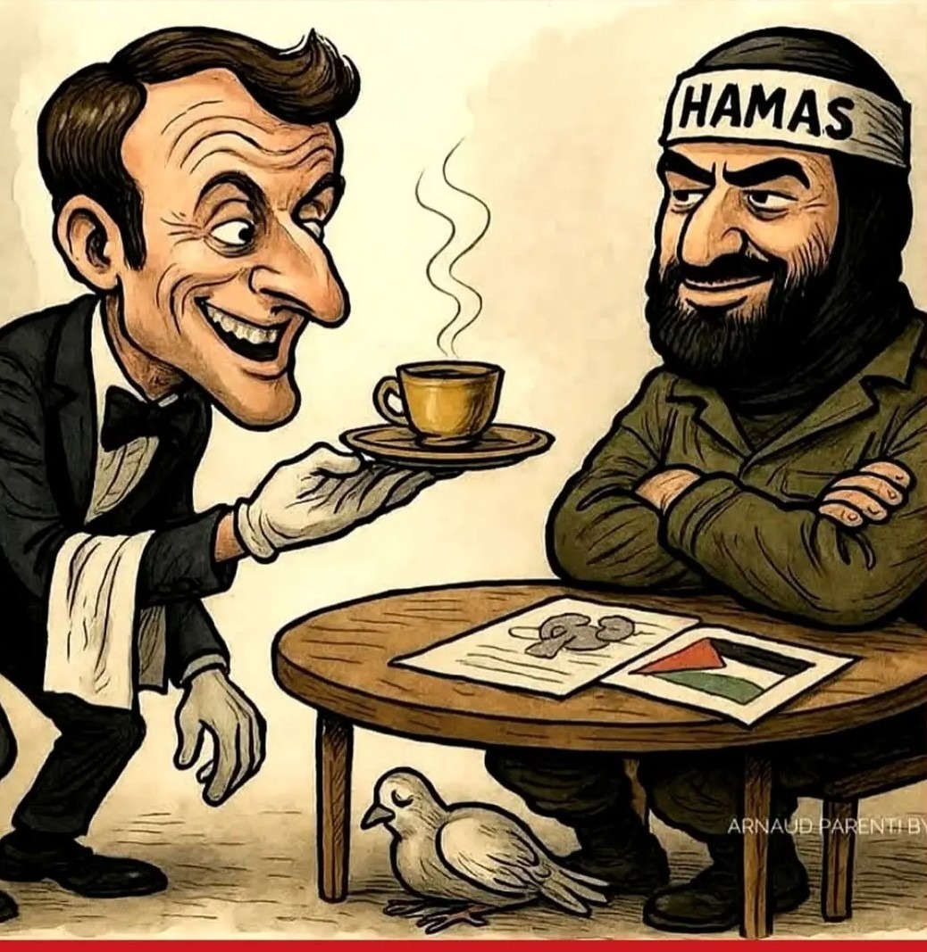 Emmanuel Macron serves Hamas.

Too bad he's stupid enough not to understand that.