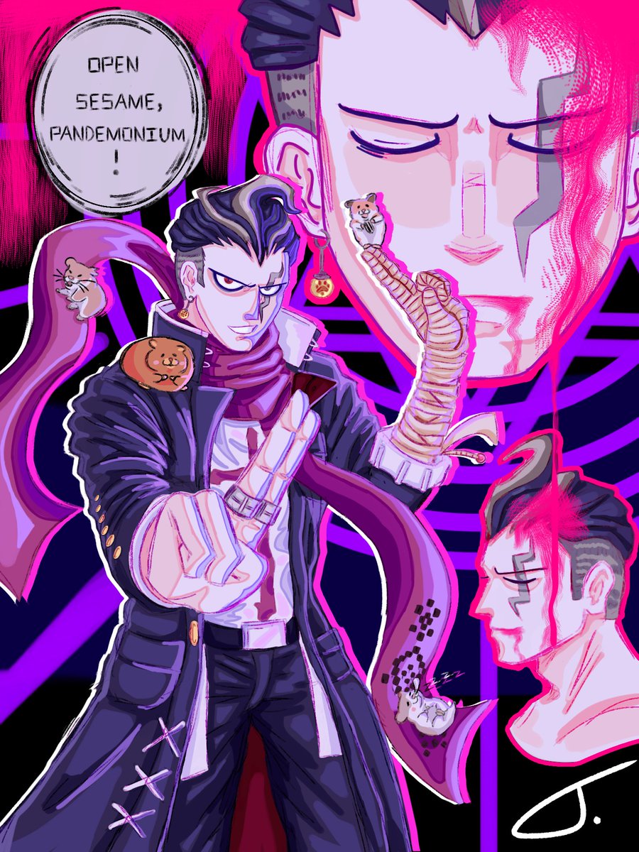 ZestyTyler's tweet photo. Gundham Tanaka Fanart by me #danganronpa https://t.co/KDg1iyRvxa