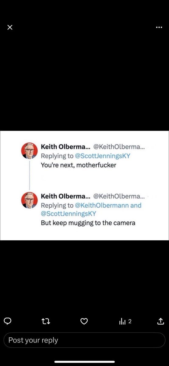 Lillepschun's tweet photo. @KeithOlbermann @WeAreSinclair Sinclair, don’t engage with Keith. He’s a lunatic. https://t.co/PYmVhtG3rm