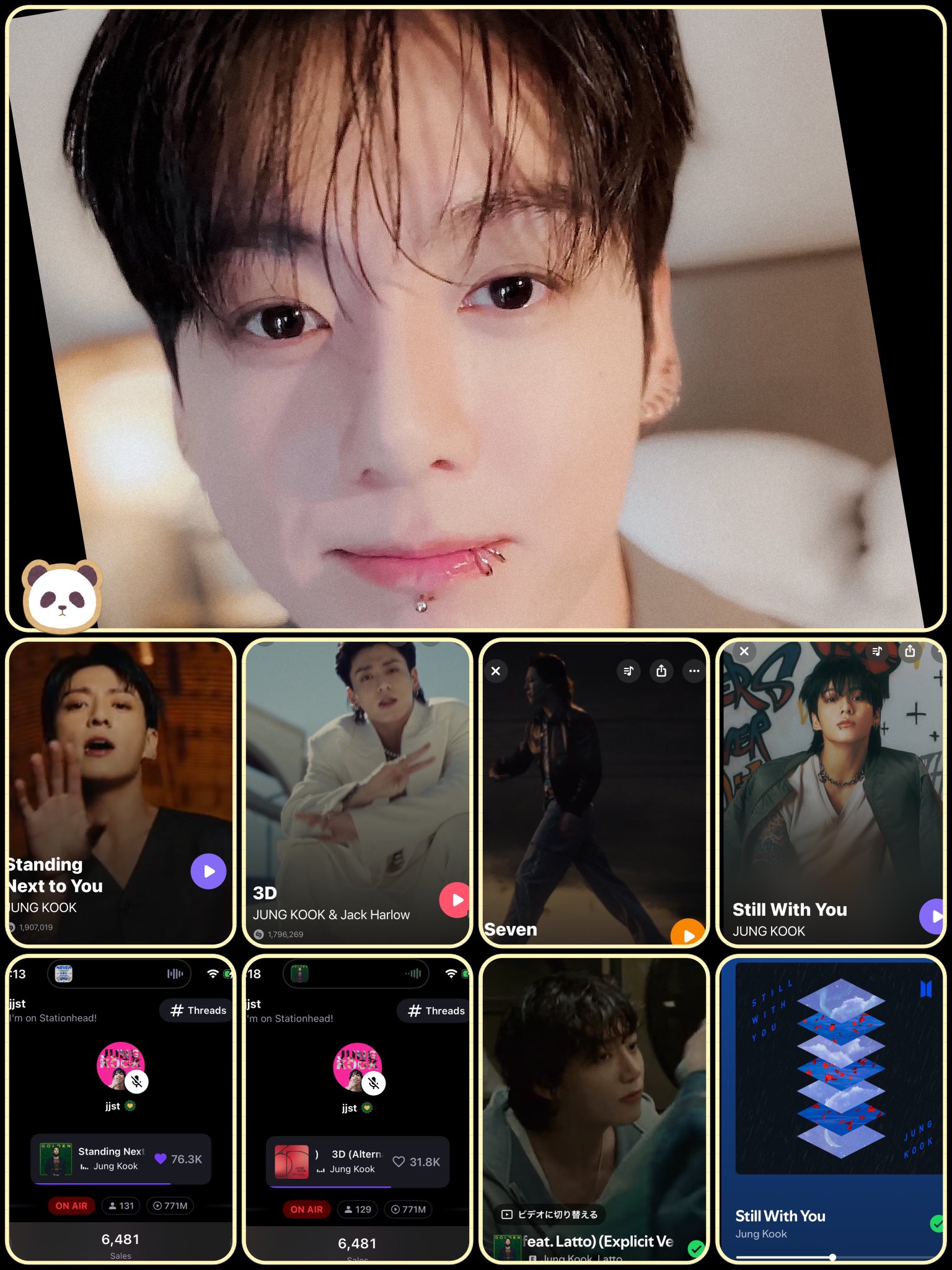 BTS⭐︎mos one⭐︎JK BTS JUNGKOOK MAP OF THE SOUL MOS ONE ON:E CONCEPT BOOK photo