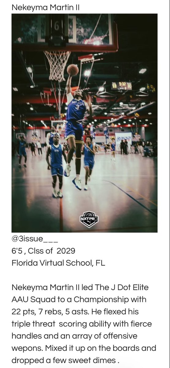 Nekeyma Martin II tweet media