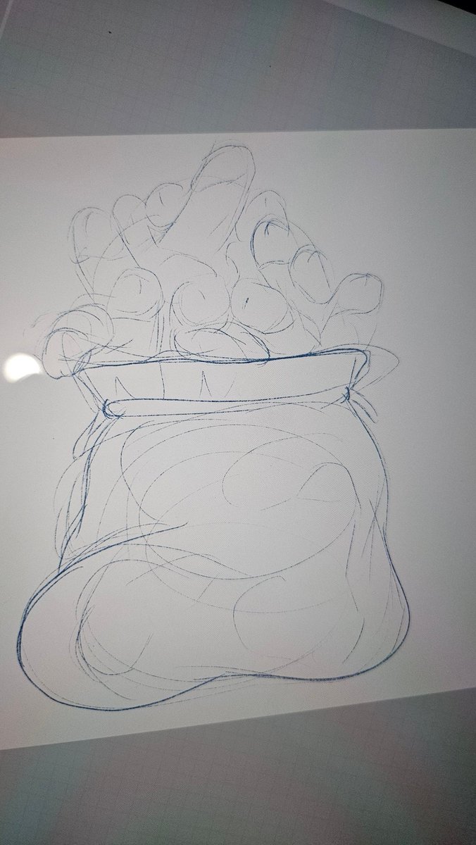 Someone asked me for a drawing of a bag of dicks...